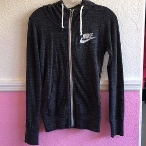 Nike zip up light wear sweater